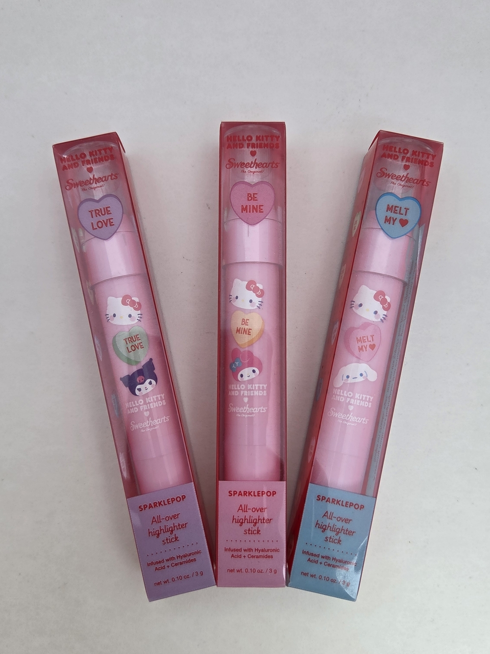 Sanrio Hello Kitty SparklePop All-Over Highlighter Stick — Pink